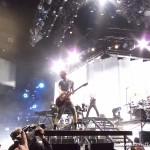 Linkin Park concert at the Staples Center in downtown Los Angeles.